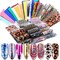 Kitcheniva Holographic Flower Nail Foils Decal Nail Art Transfer Sticker